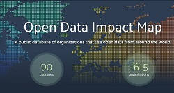 Imagen de acceso a la web del Open Data Impact Map