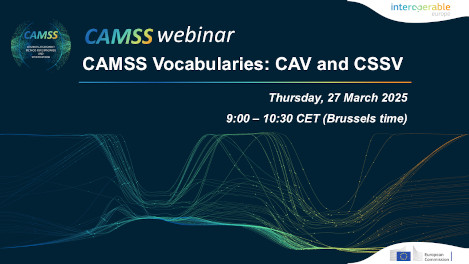Webinar - Vocabularios CAMSS: CAV y CSSV