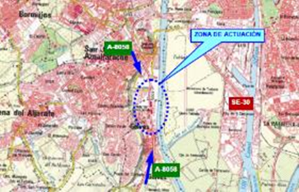 Location of the action Location of the action