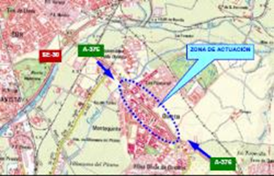 Location of the action Location of the action