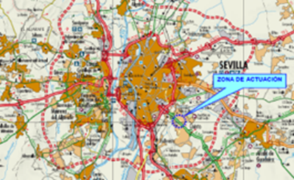 Location of the action Location of the action