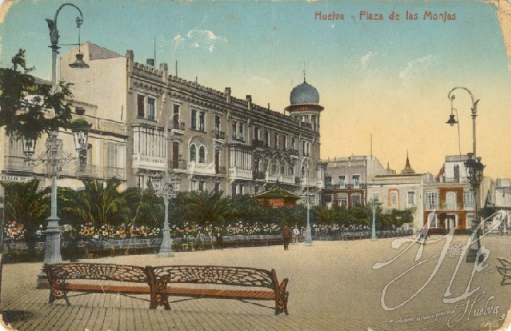 AHPH. F-001/010. Plaza de las Monjas. Huelva. AHPH. F-001/010. Plaza de las Monjas. Huelva.