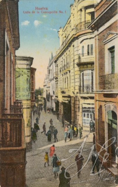 AHPH. F-001/012. Calle de la Concepción. Huelva AHPH. F-001/012. Calle de la Concepción. Huelva