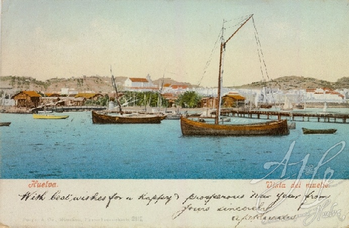 AHPH. F-001/013. Vista del muelle. Huelva AHPH. F-001/013. Vista del muelle. Huelva