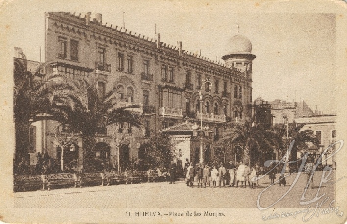 AHPH. F-001/017. Plaza de las Monjas. Huelva. AHPH. F-001/017. Plaza de las Monjas. Huelva.