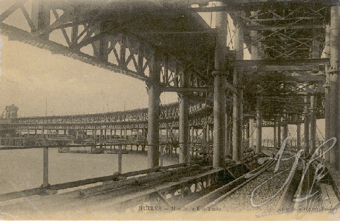 AHPH. F-001/018. Muelle de Rio-Tinto. Huelva. AHPH. F-001/018. Muelle de Rio-Tinto. Huelva.