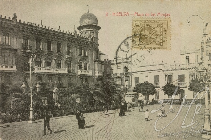 AHPH. F-001/019. Plaza de las Monjas. Huelva. AHPH. F-001/019. Plaza de las Monjas. Huelva.