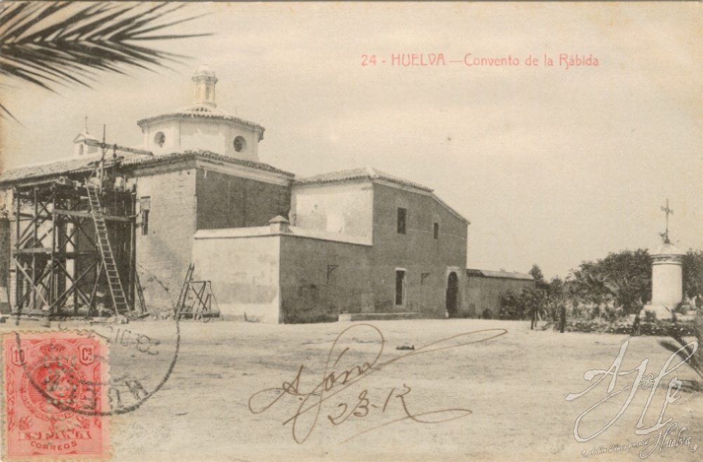AHPH. F-001/022. Convento de la Rábida Huelva. AHPH. F-001/022. Convento de la Rábida Huelva.