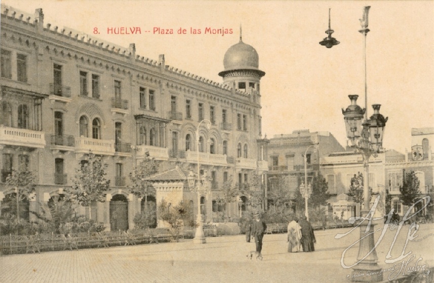 AHPH. F-001/025. Plaza de las Monjas. Huelva. AHPH. F-001/025. Plaza de las Monjas. Huelva.