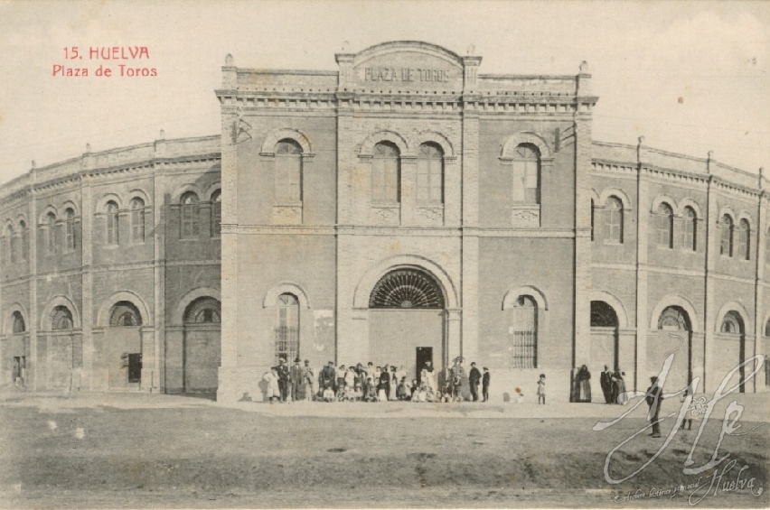 AHPH. F-001/032. Plaza de Toros. Huelva. AHPH. F-001/032. Plaza de Toros. Huelva.