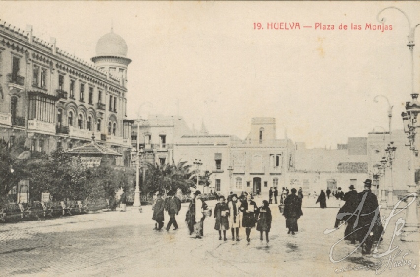 AHPH. F-001/033. Plaza de las Monjas. Huelva. AHPH. F-001/033. Plaza de las Monjas. Huelva.