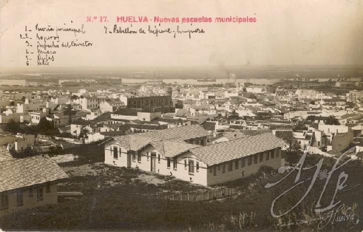 AHPH. F-001/042. Nuevas escuelas municipales. Huelva. AHPH. F-001/042. Nuevas escuelas municipales. Huelva.