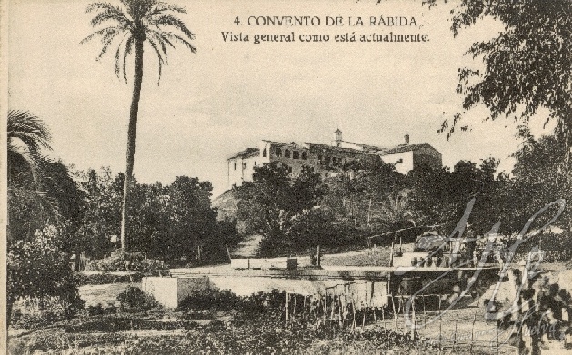 AHPH. F-001/062. Convento de La Rábida Vista general como esta actualmente. La Rábida (Palos de la Frontera - Huelva). AHPH. F-001/062. Convento de La Rábida Vista general como esta actualmente. La Rábida (Palos de la Frontera - Huelva).