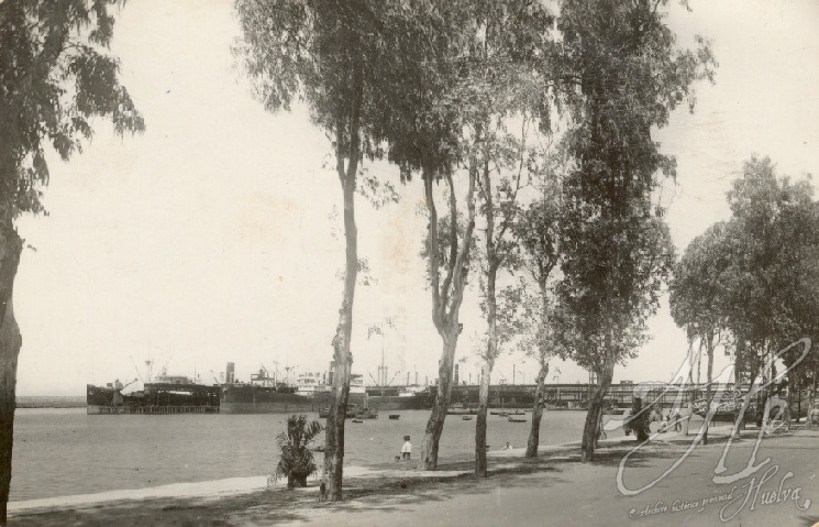 AHPH. F-001/067. Muelle de Rio Tinto. Huelva. AHPH. F-001/067. Muelle de Rio Tinto. Huelva.