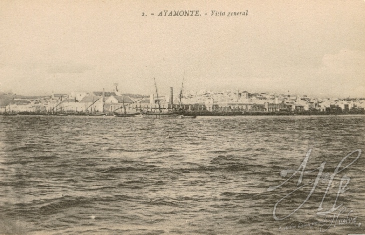 AHPH. F-001/075. Vista general. Ayamonte (Huelva). AHPH. F-001/075. Vista general. Ayamonte (Huelva).