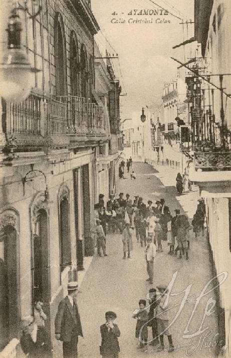 AHPH. F-001/077. Calle Cristobal Colón. Ayamonte (Huelva). AHPH. F-001/077. Calle Cristobal Colón. Ayamonte (Huelva).