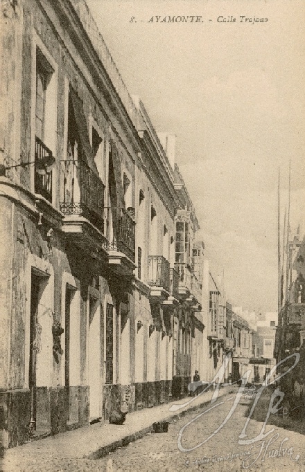 AHPH. F-001/080. Calle Trajano. Ayamonte (Huelva). AHPH. F-001/080. Calle Trajano. Ayamonte (Huelva).