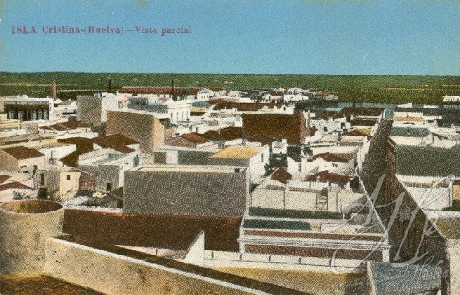 AHPH. F-001/088. Vista parcial. Isla Cristina (Huelva). AHPH. F-001/088. Vista parcial. Isla Cristina (Huelva).