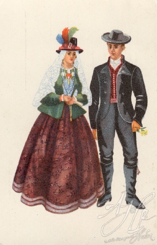 AHPH. F-001/096. Mayordomos de la Virgen de la Peña. Puebla de Guzmán (Huelva). AHPH. F-001/096. Mayordomos de la Virgen de la Peña. Puebla de Guzmán (Huelva).