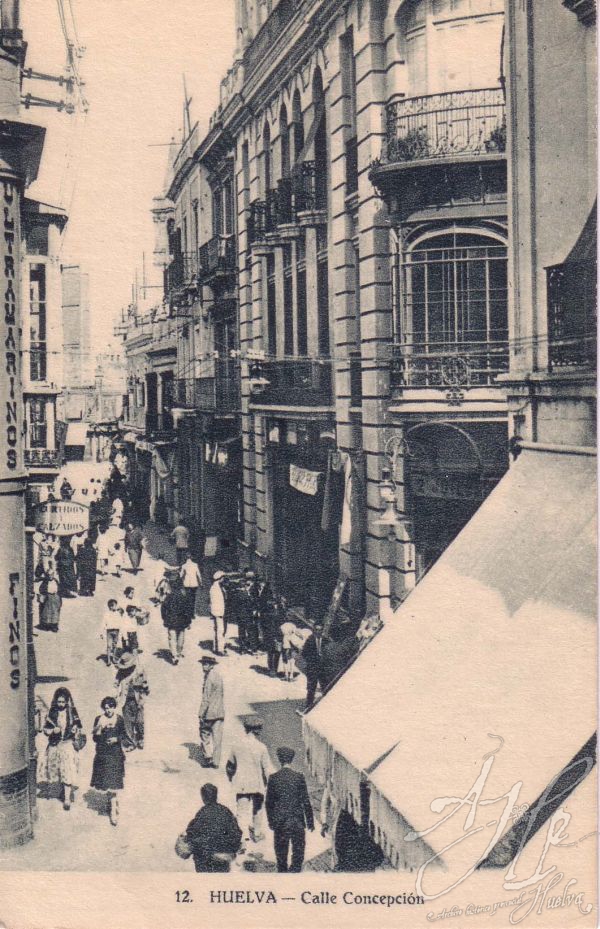 AHPH. F-001/115. Calle Concepción. Huelva. AHPH. F-001/115. Calle Concepción. Huelva.