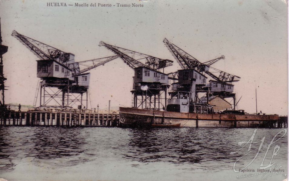 AHPH. F-001/116. Muelle del Puerto – Tramo Norte. Huelva. AHPH. F-001/116. Muelle del Puerto – Tramo Norte. Huelva.