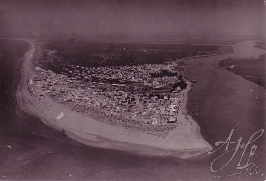 AHPH. F-001/118. Vista general(Aérea). Punta Umbria (Huelva). AHPH. F-001/118. Vista general(Aérea). Punta Umbria (Huelva).