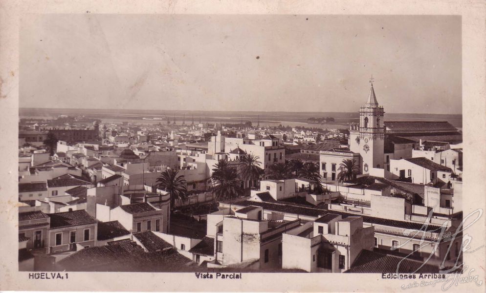AHPH. F-001/122. Vista parcial. Huelva. AHPH. F-001/122. Vista parcial. Huelva.
