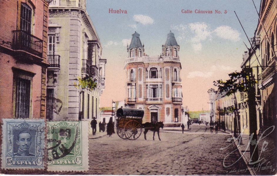 AHPH. F-001/130. Calle Cánovas. Huelva. AHPH. F-001/130. Calle Cánovas. Huelva.