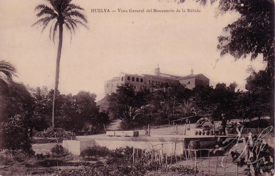 AHPH. F-001/143. Vista General del Monasterio de la Rábida. La Rábida (Palos de la Frontera - Huelva) AHPH. F-001/143. Vista General del Monasterio de la Rábida. La Rábida (Palos de la Frontera - Huelva)