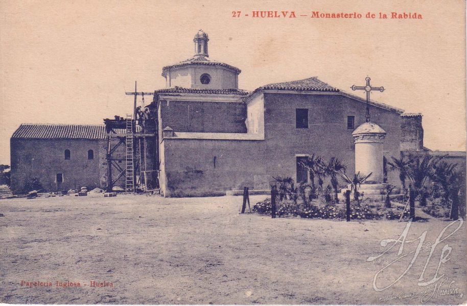 AHPH. F-001/144. Monasterio de la Rábida. La Rábida (Palos de la Frontera - Huelva). AHPH. F-001/144. Monasterio de la Rábida. La Rábida (Palos de la Frontera - Huelva).