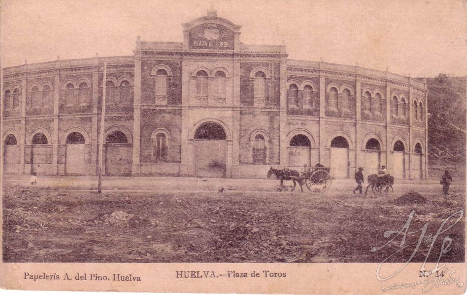 AHPH. F-001/154. Plaza de Toros. Huelva. AHPH. F-001/154. Plaza de Toros. Huelva.