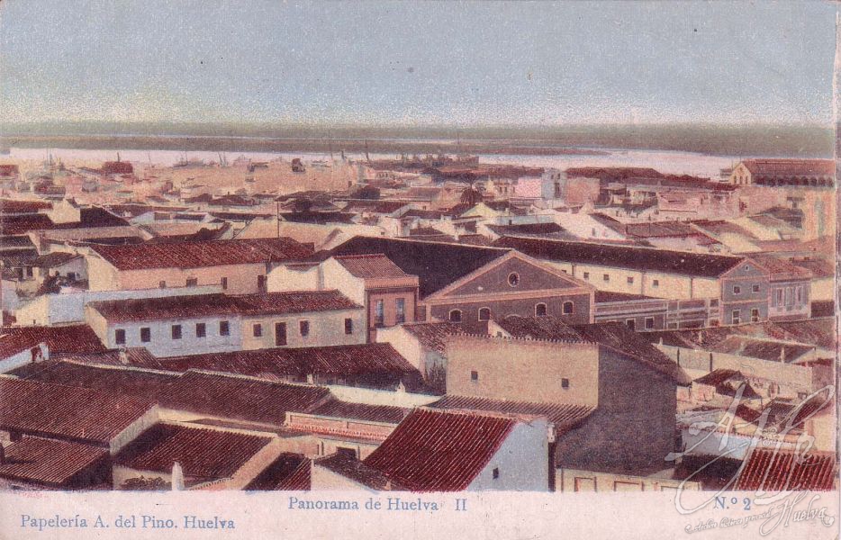 AHPH. F-001/156. Panorama de Huelva II. Huelva. AHPH. F-001/156. Panorama de Huelva II. Huelva.