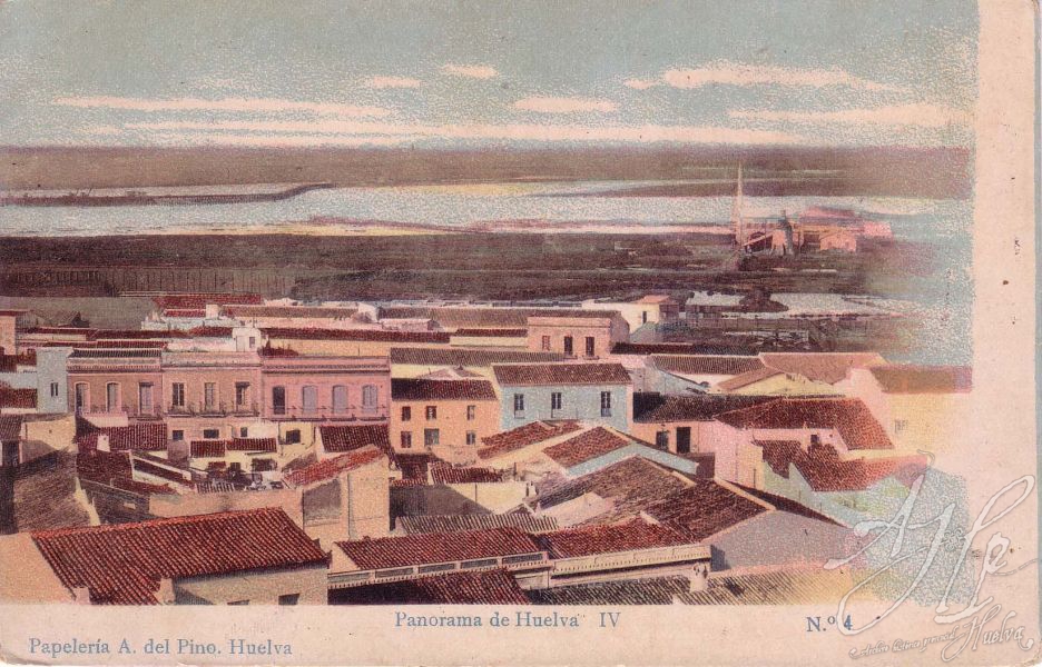AHPH. F-001/158. Panorama de Huelva IV. Huelva. AHPH. F-001/158. Panorama de Huelva IV. Huelva.