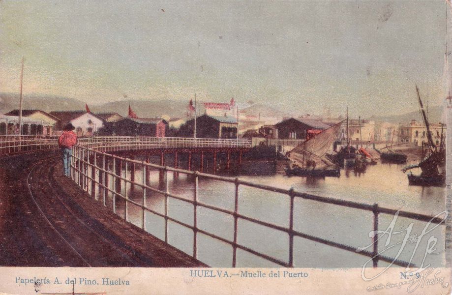 AHPH. F-001/160. Muelle del Puerto. Huelva. AHPH. F-001/160. Muelle del Puerto. Huelva.