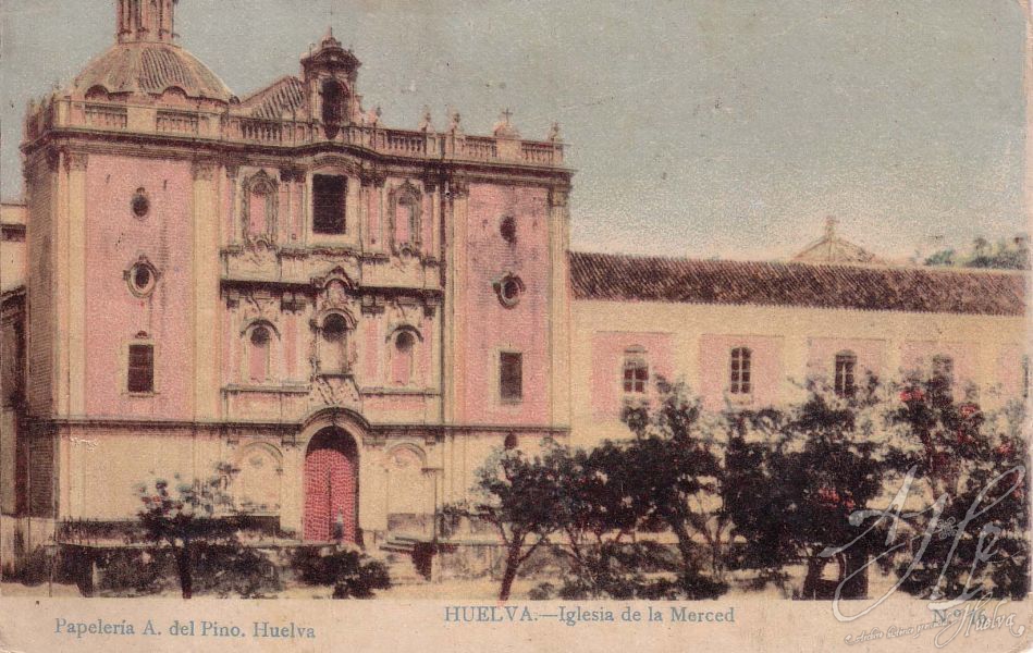 AHPH. F-001/162. Iglesia de la Merced. Huelva. AHPH. F-001/162. Iglesia de la Merced. Huelva.
