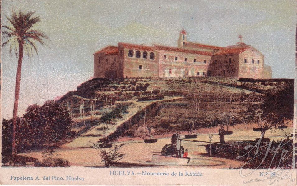 AHPH. F-001/164. Monasterio de la Rábida. La Rábida (Palos de la Frontera - Huelva). AHPH. F-001/164. Monasterio de la Rábida. La Rábida (Palos de la Frontera - Huelva).