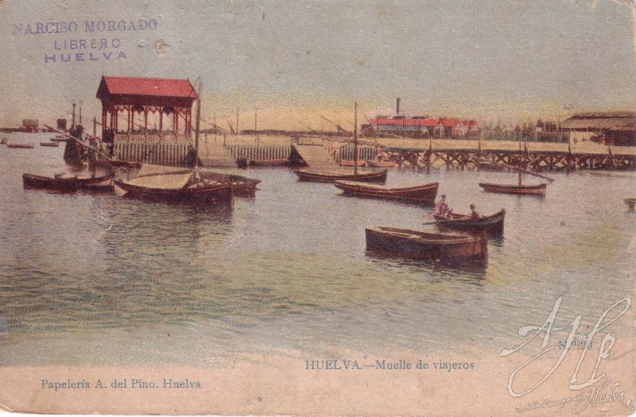 AHPH. F-001/165. Muelle de Viajeros. Huelva. AHPH. F-001/165. Muelle de Viajeros. Huelva.
