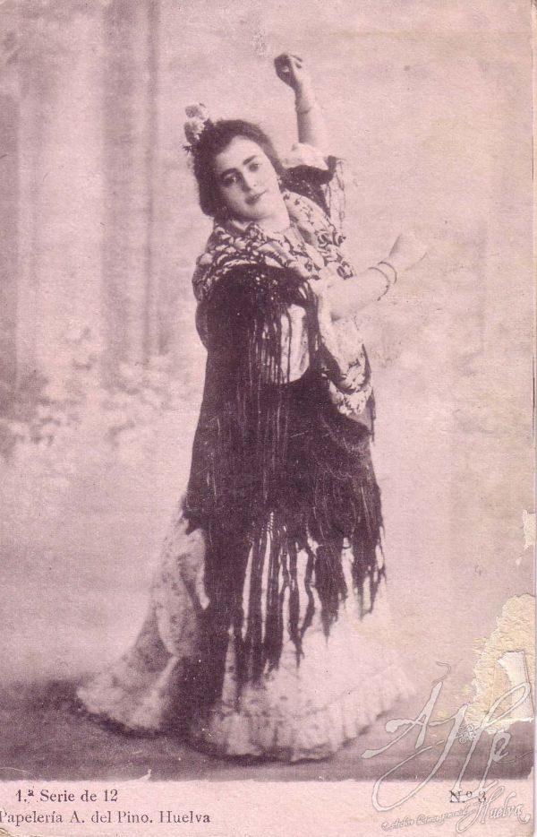 AHPH. F-001/169. Mujer bailando. AHPH. F-001/169. Mujer bailando.