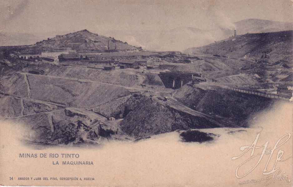 AHPH. F-001/179. La Maquinaria. Minas de Riotinto (Huelva). AHPH. F-001/179. La Maquinaria. Minas de Riotinto (Huelva).