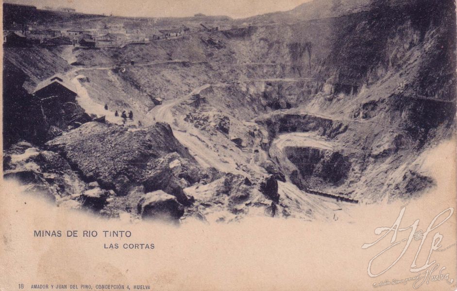 AHPH. F-001/181. Las Cortas. Minas de Riotinto (Huelva). AHPH. F-001/181. Las Cortas. Minas de Riotinto (Huelva).