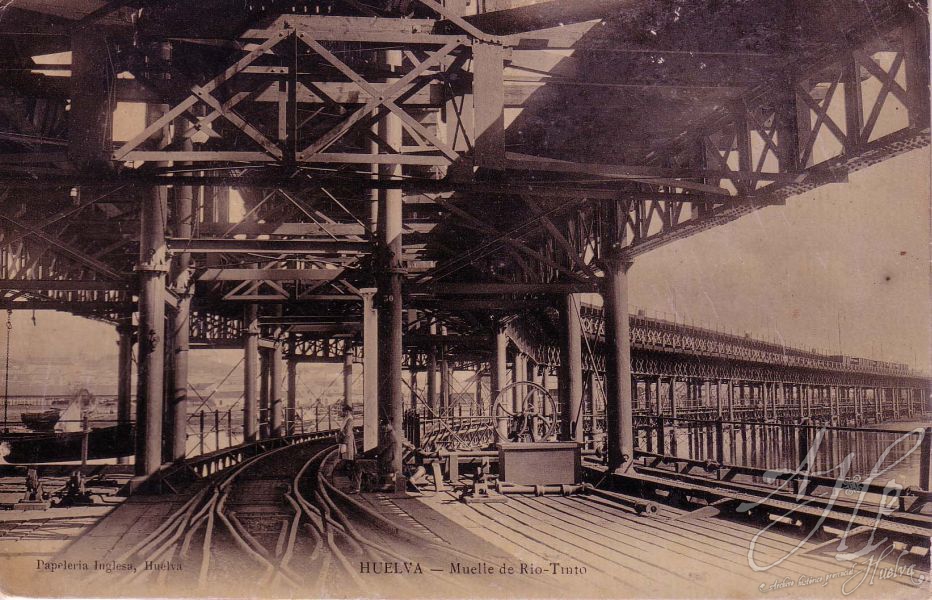 AHPH. F-001/183. Muelle del Riotinto. Huelva. AHPH. F-001/183. Muelle del Riotinto. Huelva.