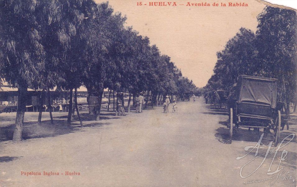 AHPH. F-001/184. Avenida de la Rábida. Huelva. AHPH. F-001/184. Avenida de la Rábida. Huelva.