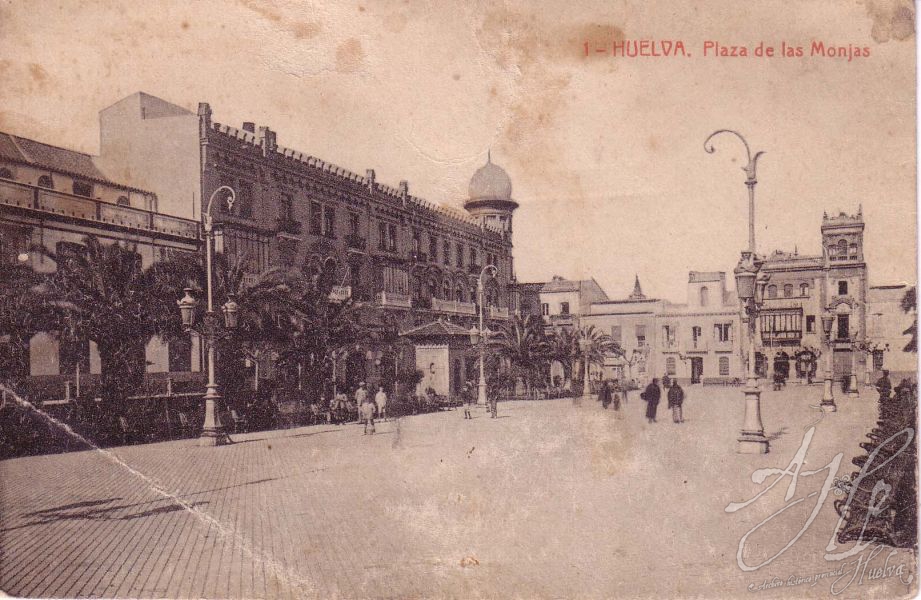 AHPH. F-001/189. Plaza de las Monjas. Huelva. AHPH. F-001/189. Plaza de las Monjas. Huelva.