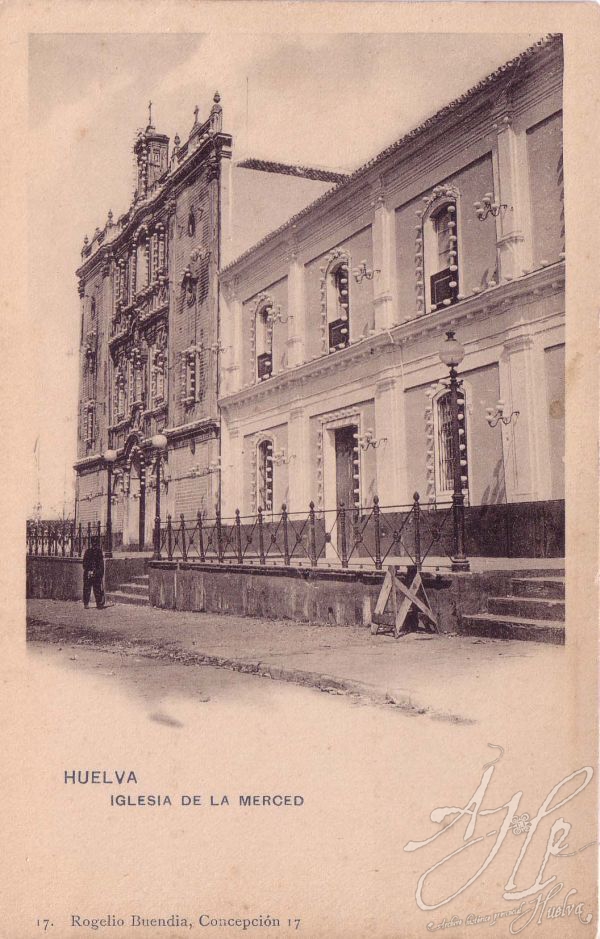 AHPH. F-001/192. Iglesia de la Merced. Huelva. AHPH. F-001/192. Iglesia de la Merced. Huelva.