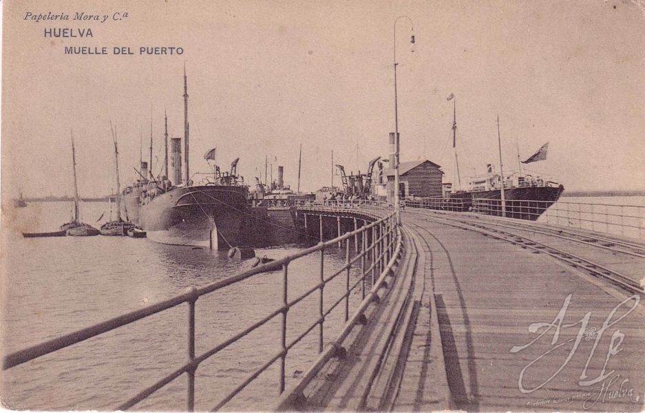 AHPH. F-001/196. Muelle del Puerto. Huelva. AHPH. F-001/196. Muelle del Puerto. Huelva.