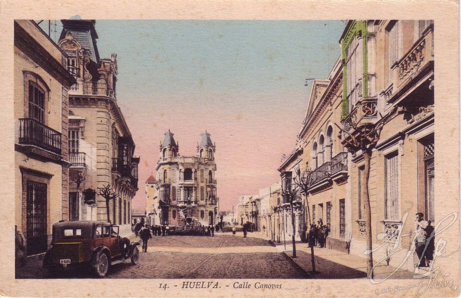 AHPH. F-001/214. Calle Cánovas. Huelva. AHPH. F-001/214. Calle Cánovas. Huelva.