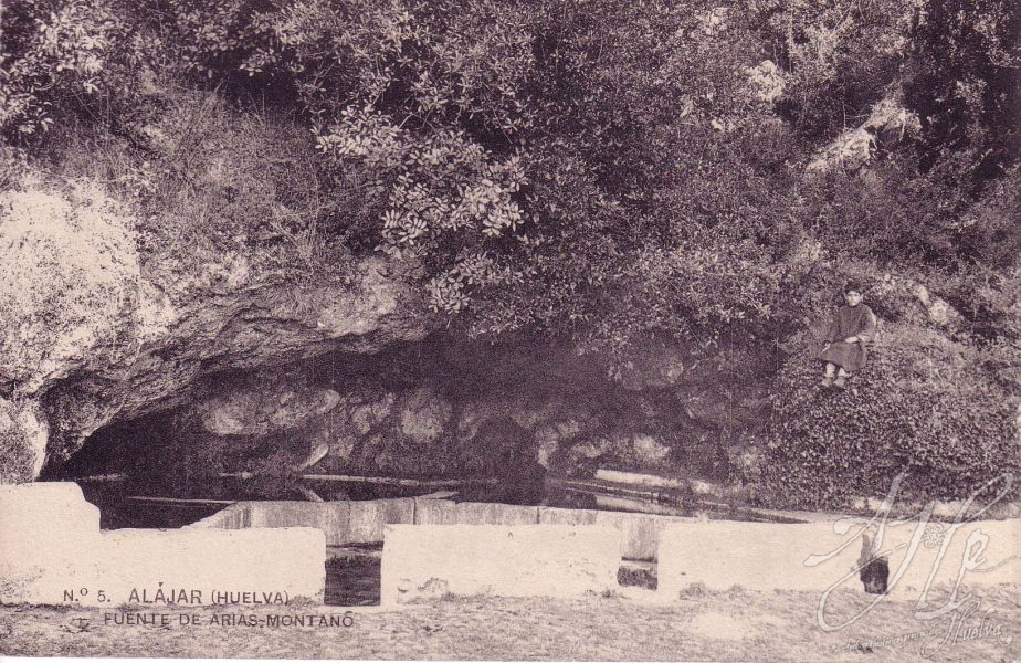 AHPH. F-001/215. Fuente de Arias Montano. Alájar (Huelva). AHPH. F-001/215. Fuente de Arias Montano. Alájar (Huelva).