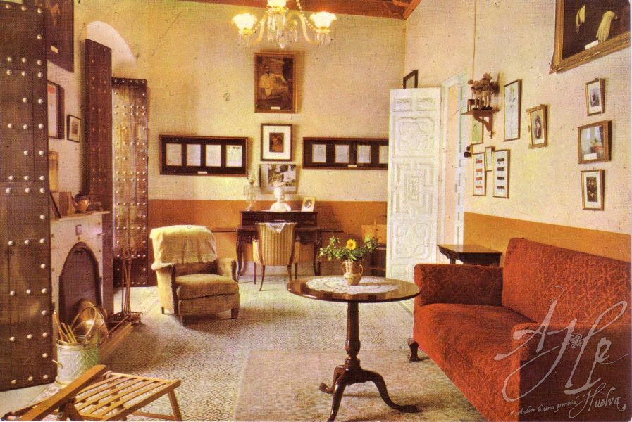 AHPH. F-001/224. Casa Museo de Juan Ramón Jiménez – Interior. Moguer (Huelva). AHPH. F-001/224. Casa Museo de Juan Ramón Jiménez – Interior. Moguer (Huelva).