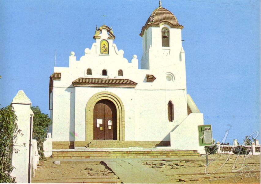 AHPH. F-001/240. Iglesia de Nuestra Señora de Lourdes. Punta Umbria (Huelva). AHPH. F-001/240. Iglesia de Nuestra Señora de Lourdes. Punta Umbria (Huelva).