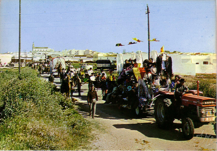 AHPH. F-001/252. Romería de Nuestra Señora de la Bella. Lepe (Huelva). AHPH. F-001/252. Romería de Nuestra Señora de la Bella. Lepe (Huelva).